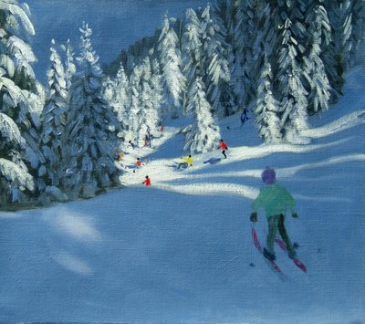 Neige fraîche, Morzine, France - Andrew Macara